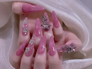 ネイル 長さだし専門店 M2　rikaのネイルデザイン