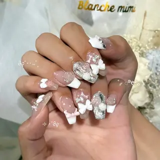 ネイル Blanche mimi.u_aのネイルデザイン