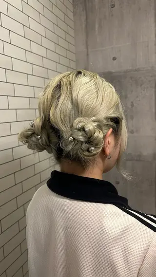 ミディアム ヘアセット/艶カラー emi🍒のヘアスタイル