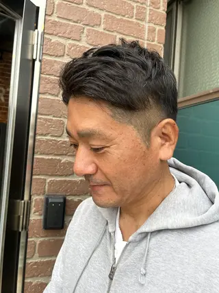 ショート メンズ 久木原 ゆりのヘアスタイル