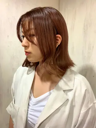 ミディアム カラー Aujuaソムリエ 🎨‎♡HARUのヘアスタイル