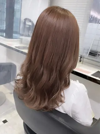 セミロング カラー 🩰透明感カラー♡ UTA🩰のヘアスタイル