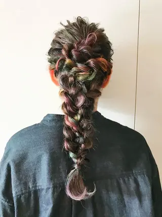 ヘアアレンジ やまだ まいのヘアスタイル