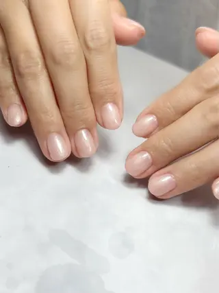 ネイル かな/40代からの カジュアルネイルのネイルデザイン