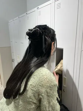 ロング 抜け感ボブ×パーマ |kazaneのヘアスタイル