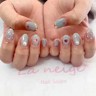 ネイル La neige* yuki 🐩🌙のネイルデザイン