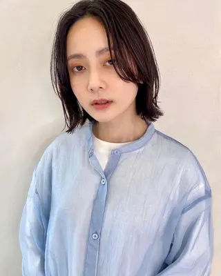 ミディアム ボブ指名No.1🌞 オガタのヘアスタイル