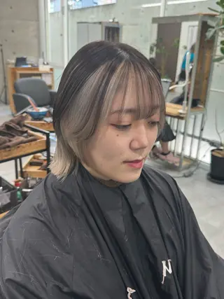 ショート カラー 艶髪✨ブリーチ職人 井手正康のヘアスタイル
