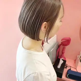 ショート カラー プル艶職人/ にしものヘアスタイル