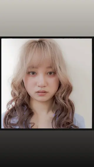 ミディアム 黒染め剥がし/ 黒髪卒業ヘア👑涼介のヘアスタイル