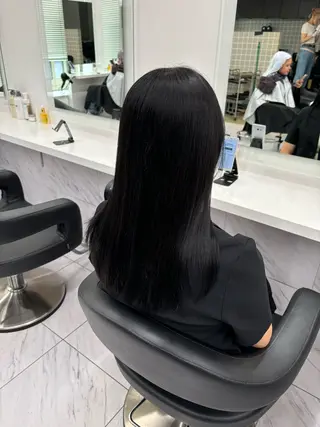セミロング 🪽直毛男子の救世主 🪽フェザーパーマのヘアスタイル