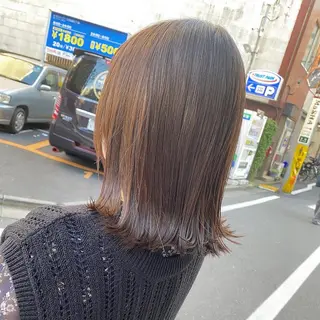 ミディアム 髪質改善特化 安東駿介のヘアスタイル