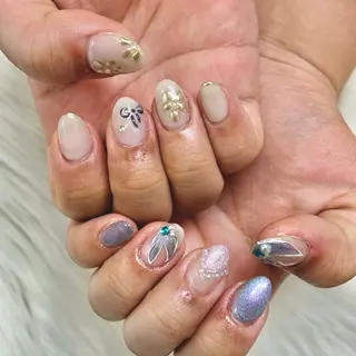 ネイル KIREIE Satomiのネイルデザイン