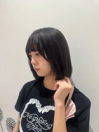 カラー 🍒艶カラー/ベー ジュ/髪質改善🍒のヘアスタイル