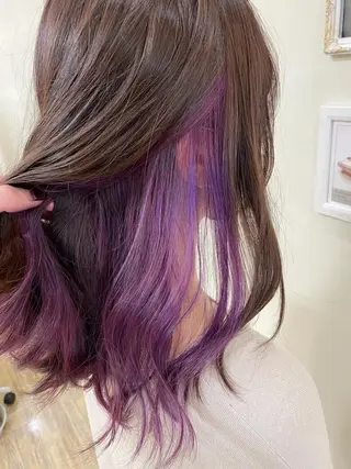 カラー SALOWIN栄 高須大貴のヘアスタイル