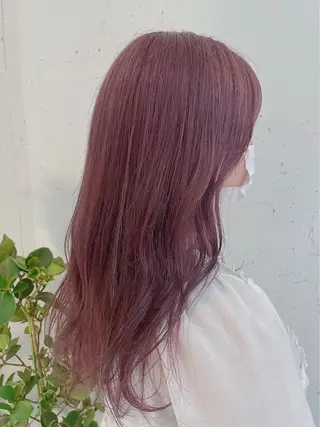 ロング カラー 🪞透け感&韓国ヘア 🪞honokaのヘアスタイル