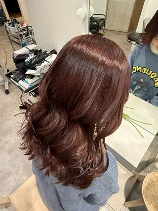 ロング CARE神戸店所属・SAKI /カラー/神戸/三宮のヘアスタイル