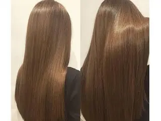 ロング 髪質改善 左近研人のヘアスタイル