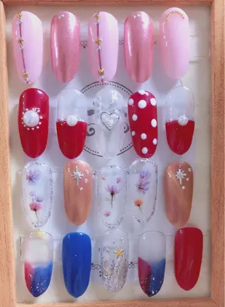 ネイル マジック ミラーのネイルデザイン