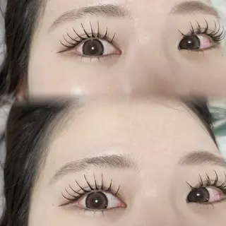 マツエク・マツパ Li'noa kaedeのマツエク・マツパデザイン