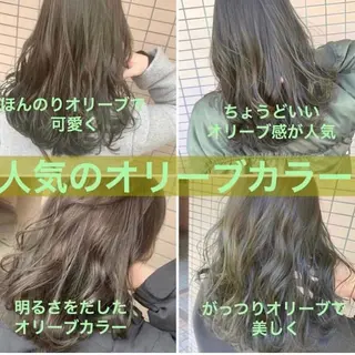 カラー ブリーチなしで 全国から予約殺到♡のヘアスタイル