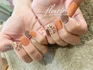 ネイル フルリール 【プライベートサロンのネイルデザイン