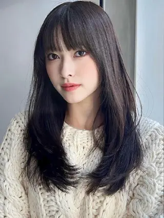 ロング 髪質改善/ 上村旺武のヘアスタイル
