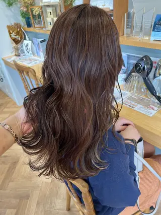 セミロング カラー ヘアアレンジ merc. 🌼せのおのヘアスタイル