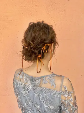 ヘアアレンジ ヘアメイク美容師 ayanoのヘアスタイル