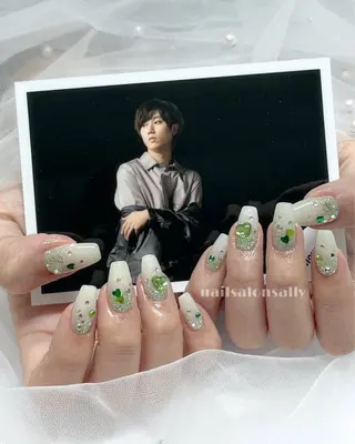 ネイル 原宿ネイル 推し活/ガーリー/のネイルデザイン