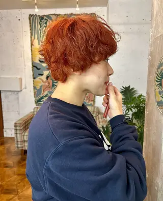 ショート ハシモトタケル🌿 ボブ/レイヤーカットのヘアスタイル