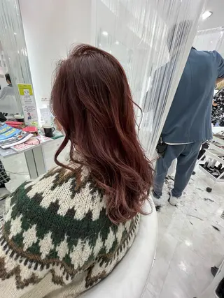 ロング カラー 山森 大地のヘアスタイル