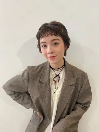 ショート 平井 沙奈のヘアスタイル