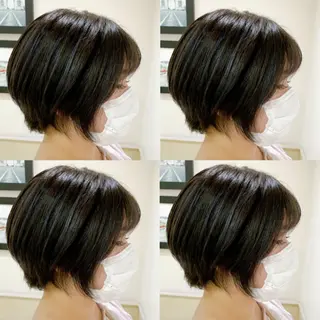 ショート カラー Minami. 🩵 再現性特化ヘアのヘアスタイル