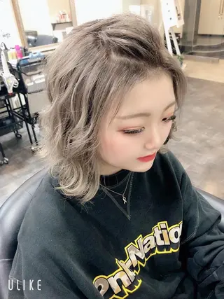 ショート カラー ヘアアレンジ Mikuri 【Little】のヘアスタイル