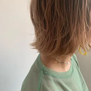 ショート カラー amy.所属・メンズカットパーマ/ ブリーチ高柳将太のヘアスタイル