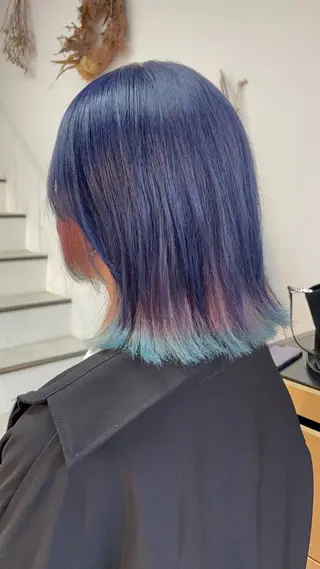 ミディアム カラー 🎨カラー専門家🎨 チャーリーのヘアスタイル
