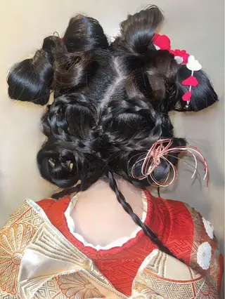 ロング ヘアアレンジ 髪質改善サロン✨ 三浦　葵のヘアスタイル