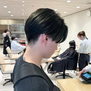 ショート メンズ フェザー/ニュアンス パーマ/ryutoのヘアスタイル