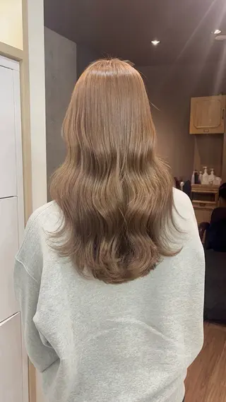 ロング カラー 🪽髪質改善矯正 🤍MIU🤍のヘアスタイル