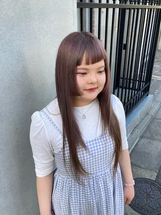 ロング 田牧 みゆきのヘアスタイル