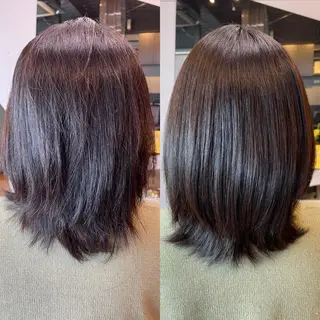 ミディアム 山本 大智のヘアスタイル