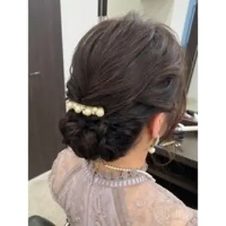 ヘアアレンジ エスウォーク松井 俊男のヘアスタイル