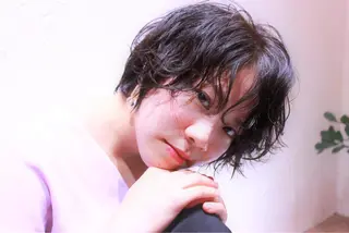 ショート 所渉/韓国レイヤー /ウルフカットのヘアスタイル