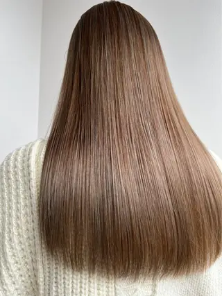 ロング カラー ヘアアレンジ 寺西 恵🪡🤍のヘアスタイル