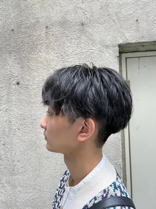 ショート パーマ メンズ 🏆メンズヘア特化 🥇代表りんぺーのヘアスタイル