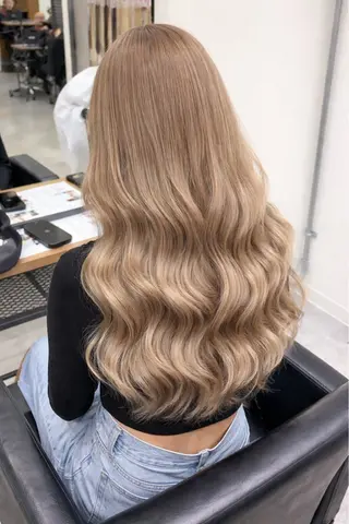 ロング カラー KEISUKE🐶 カラー✨エクステのヘアスタイル