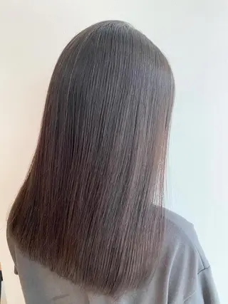 セミロング カラー 神戸ボブ✂️ ioe三宮/田 伸佳のヘアスタイル