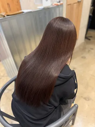 ロング カラー ヘアアレンジ REONA🪽✨薬院 レイヤーカット🫧のヘアスタイル