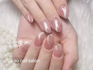 ネイル kao nail マグネット/長さだしのネイルデザイン